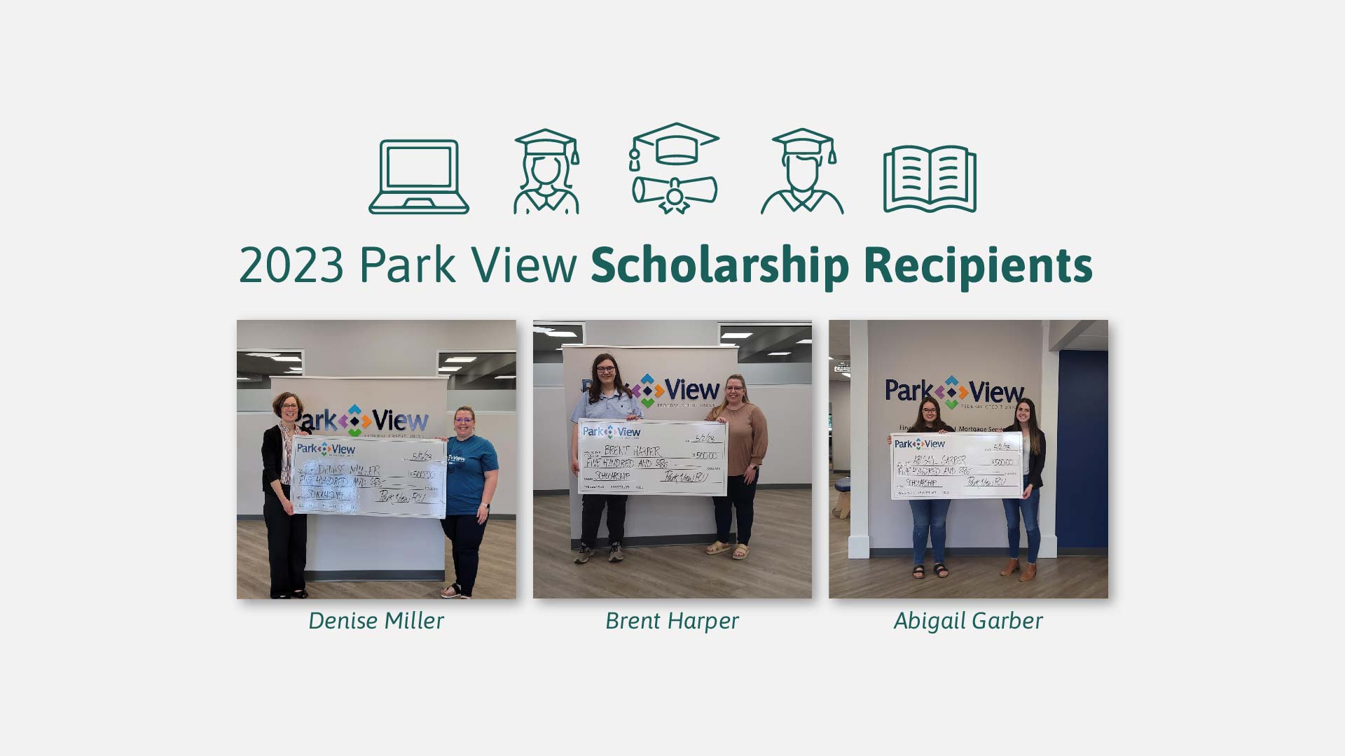 Congratulations to the 2023 Scholarship Recipients | Park View Federal ...