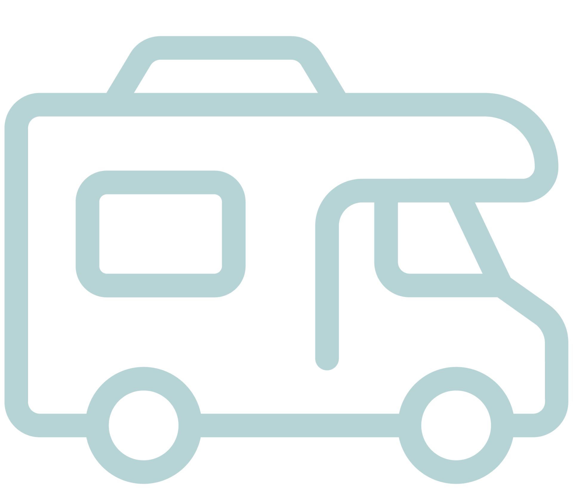 Motorhome Icon, symbolizing fun and recreational loans.